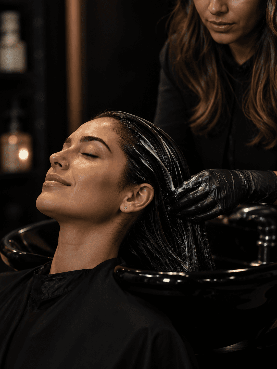 Corte, lavado y mascarilla